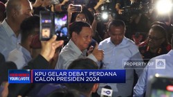KPU Gelar Debat Perdana Calon Presiden 2024