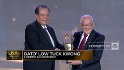 Dato' Low Tuck Kwong Raih Lifetime Achievement CNBC Awards