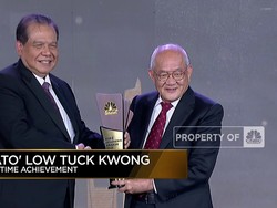 Dato' Low Tuck Kwong Raih Lifetime Achievement CNBC Awards