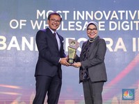 BNI Jadi Most Innovative Brand of Wholesale Digital Channel