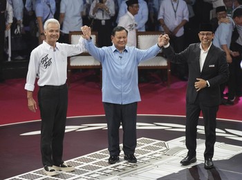 Real Count KPU 08.00 WIB: Segini Selisih Suara Prabowo-Anies-Ganjar