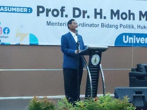 Mahfud Ungkap Hambatan Menuju Indonesia Emas 2045 Hanya Korupsi