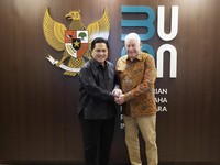 Bos Besar Freeport Temui Erick Thohir, Ada Apa?