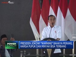 Jokowi "Warning" Bahaya Perang, Harga Pupuk & Minyak Terbang