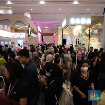 Potret Penampakan Pengunjung Padati Jakarta X Beauty 2023