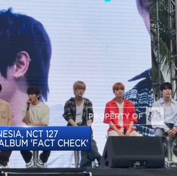 Sambangi Indonesia, NCT 127 Gelar Fansign Album 'Fact Check'