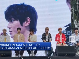 Sambangi Indonesia, NCT 127 Gelar Fansign Album 'Fact Check'
