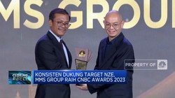 Konsisten Dukung Target NZE, MMS Group Raih CNBC Awards 2023