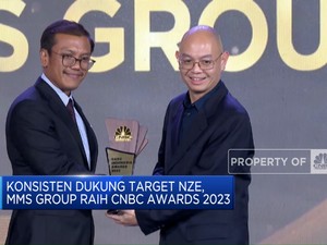 Konsisten Dukung Target NZE, MMS Group Raih CNBC Awards 2023