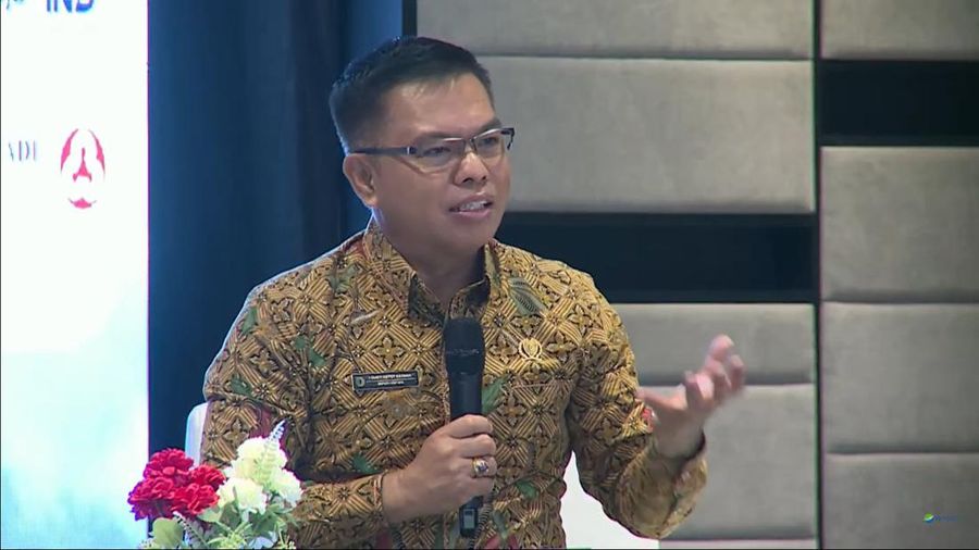 Deputi bidang Ketersediaan dan Stabilisasi Pangan Bapanas, I Gusti Ketut Astawa. (Tangkapan Layar Youtube ID Food)