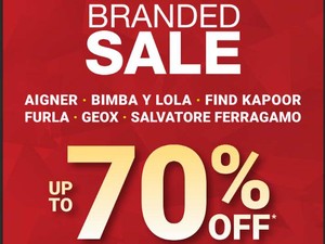 International Branded Sale di Plaza Indonesia, Diskon Aigner Hingga Furla