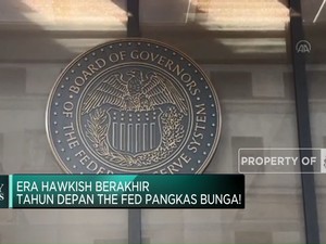 Era Hawkish Berakhir, Tahun Depan The Fed Pangkas Bunga!