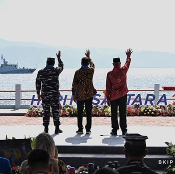 Menhub Budi Karya Kawal Hari Nusantara 2023 di Tidore
