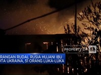 Serangan Rudal Rusia Hujani Ukraina, 51 Orang Luka-Luka
