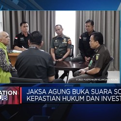 ST Burhanuddin Buktikan Penegakan Hukum Tidak Tajam Ke Bawah
