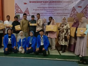 Luncurkan Website Khusus, PKM UNPI Jadikan UMKM Cianjur Naik Kelas