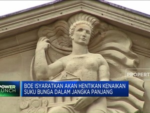 Ekonomi Melambat, BoE Hentikan Kenaikan Suku Bunga