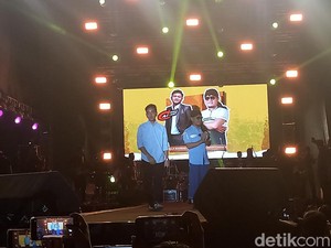 Di Panggung Indonesia Maju Solo, Gibran Pamit Mau ke Kalimantan Besok
