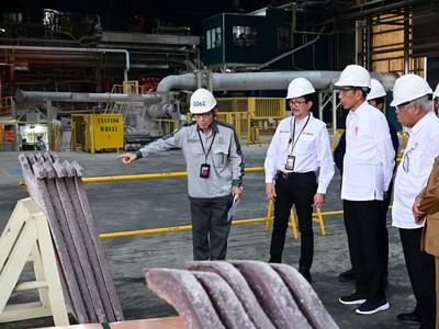 Smelter Tembaga Raksasa Gresik, Tonggak Hilirisasi Tambang RI