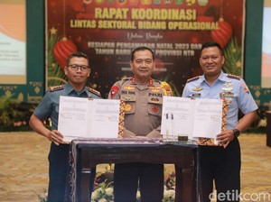 1.335 Polisi Amankan Natal-Pemilu 2024 Buntut 7 Teroris Ditangkap di NTB