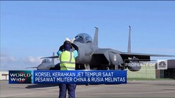 Pesawat China & Rusia Melintas, Korsel Siagakan Jet Tempur