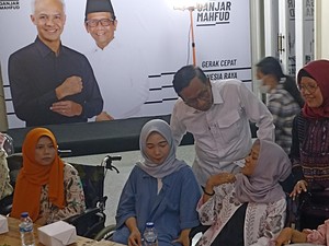 Komunitas Difabel Temui Mahfud, Minta Akses Kesehatan-Pekerjaan Diperbaiki
