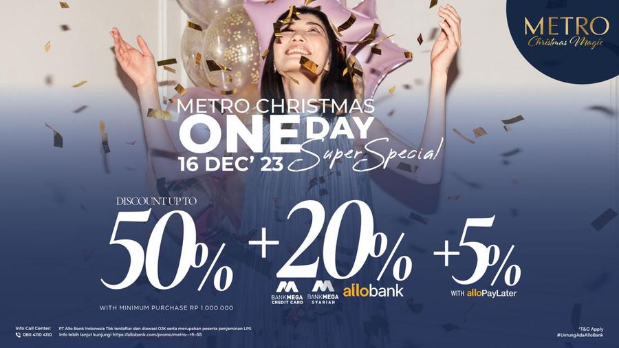 Metro Christmas One Day Super Special. (Dok. Metro)