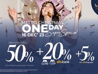 METRO Tebar Promo Spesial Natal, Diskon Hingga 70%!