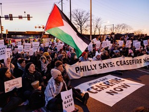 Warga Yahudi Gelar Aksi Bela Palestina di AS, Blokir Jalan Tol