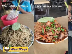 Pesan Nasi Goreng Rp 30 Ribu, Pembeli Kaget Porsinya Segunung
