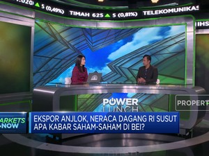  Neraca Dagang RI Susut, Apakabar Saham di BEI?