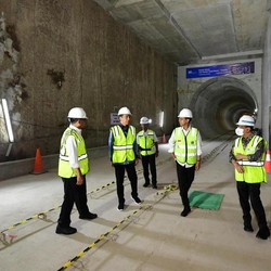 Penampakan Terbaru Proyek MRT Fase 2A yang 'Disidak' Jokowi