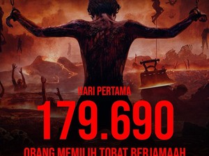 CGI Dipuji, Film Siksa Neraga Catat 176 Ribu Lebih Penonton Hari Pertama