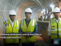 Jokowi: MRT Fase 2A Ditargetkan Tuntas pada 2027