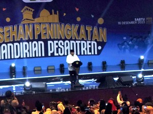 Prabowo ke Pengelola Ponpes: Saya Tak Minta Dukungan, tapi Dalam Hati Berharap