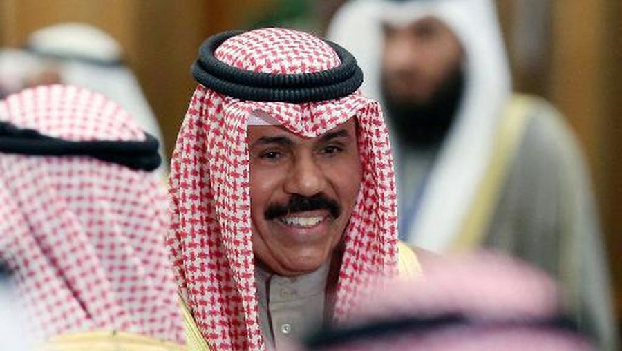 Putra Mahkota Kuwait Sheikh Nawaf al-Ahmad al-Jaber al-Sabah. (Yasser Al-Zayyat / AFP)