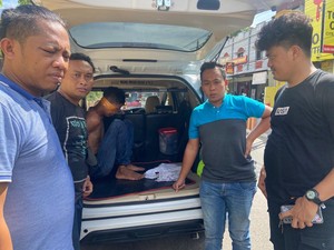 Pencuri Motor di Barru Tabrak Orang Saat Kabur, Pelaku Diamuk Massa