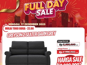 Jangan Lupa Besok Transmart Full Day Sale, Ada Sofa Diskon Rp 2 Jutaan!