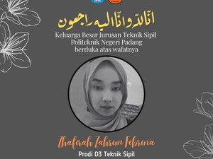 Ife Korban Erupsi Marapi Meninggal Usai 13 Hari Dirawat