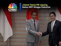 Video: Jokowi Temui PM Jepang, Bahas MRT Hingga Palestina