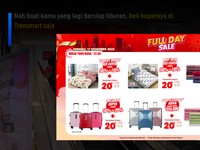 Mau Liburan, Beli Koper di Transmart Saja! Ada Diskon Besar