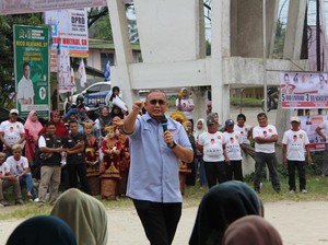 Di Sumbar, Andre Rosiade Kampanyekan Prabowo-Gibran Menang 1 Putaran