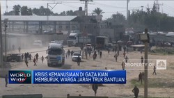 Krisis Kemanusiaan Di Gaza Memburuk, Warga Jarah Truk Bantuan