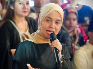 Temui Warga Madiun, Siti Atikoh Ditanya Program Lapangan Kerja Disabilitas