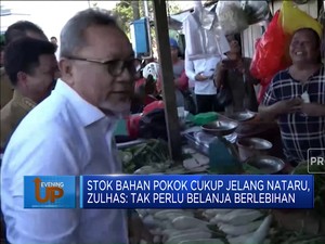 Video: Zulhas Tegaskan Stok Bahan Pokok Cukup Jelang Nataru