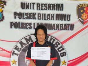Tampang Pria Penikam Kakek Pedagang Sayur hingga Tewas di Labuhanbatu