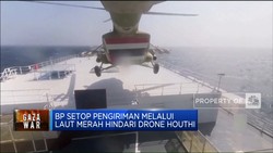 BP Setop Pengiriman Melalui Laut Merah Hindari Drone Houthi