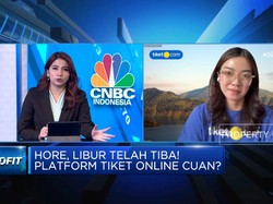 Cuan Libur Sekolah & Nataru, Transaksi Tiket Online Naik 20%