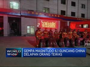 Video: Gempa M6,1 Guncang China Delapan Orang Tewas