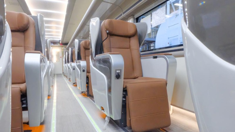 Interior gerbong Luxury Class KA Argo Lawu. (Dok: KAI)